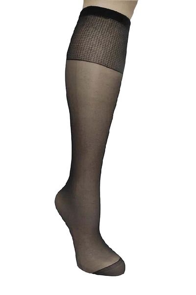 Müjde Women's Knee-Length Trousers Socks 3 Pieces 20 Denim Matte Reinforced Toe Durable Flexible -