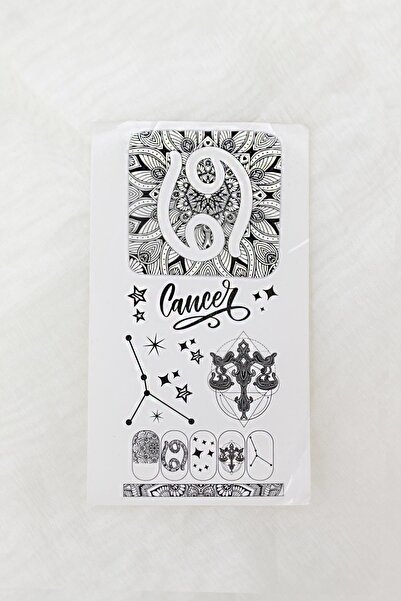 New Obsessions Yengeç Burcu El - Tırnak Dövmesi