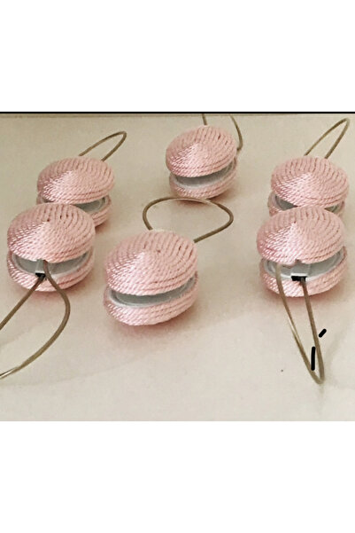 FEDA İSTANBUL Mıknatıslı Perde Mandalı 6 lı Oval