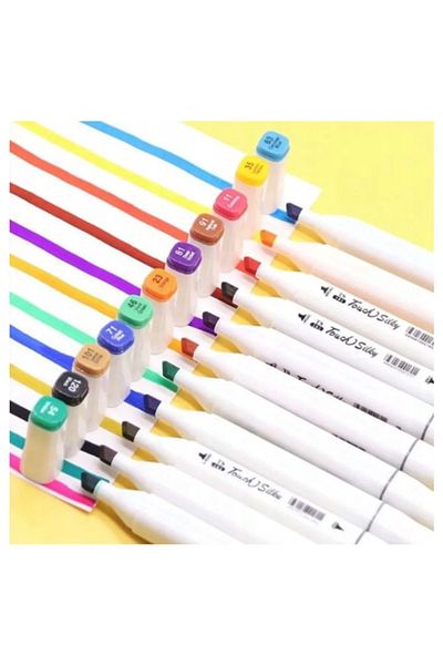 tüftürük Cengo 12 Pack Double Sided Artist Marker Pen