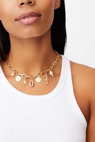 New Obsessions Kadın Denizaltı Figürlü Charm Kolye