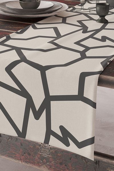AYSHOME Ays Home Geometric Pattern RUNNER