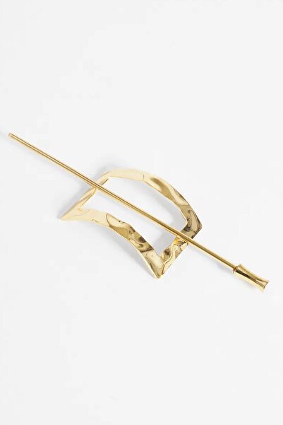 New Obsessions Çubuk Geçmeli Kare Topuz Tokası