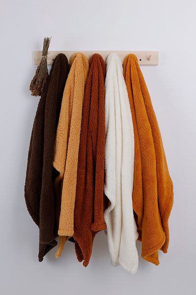 JUNİPERUS Brown Wellsoft Baby Blanket Antibacterial Soft 85x100