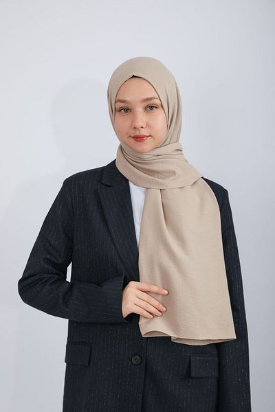 hijabchi Cotton Shawl - Latte