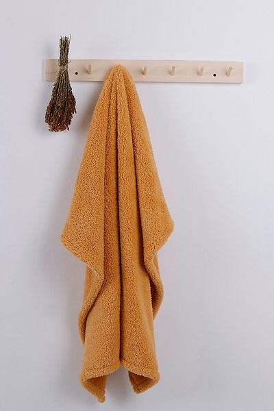JUNİPERUS Camel Wellsoft Baby Blanket - Soft Cotton, Antibacterial, 85x100 Plain Single Size