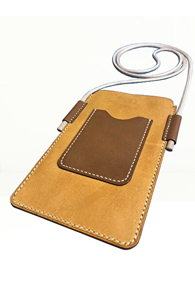 huryhome Hury Home Çapraz Askılı Telefon Kılıfı Çantası Kartlık Hakiki Deri %...