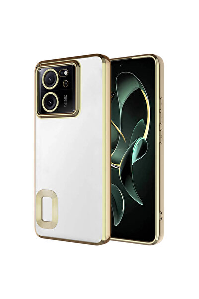 Rivor Xiaomi Mi 13T/13T Pro Uyumlu Kılıf Kamera Korumalı Kenarlar Şeffaf Renk...
