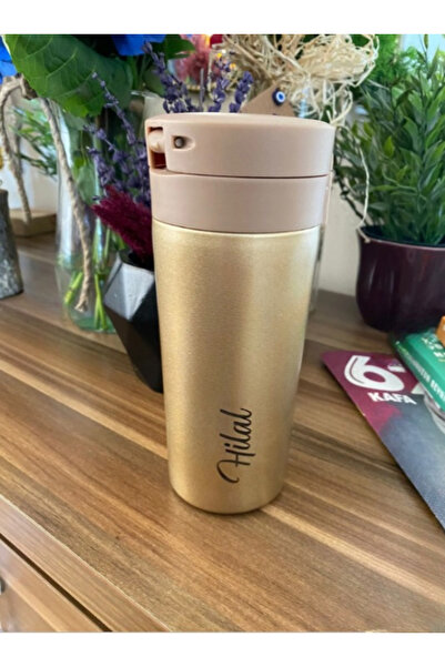 MİSSCAFE Snape Kişiye Özel Isimli Baskılı Termos Çift Katmanlı 380 ML