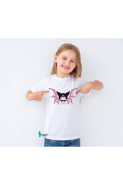 CACTUS COLLECTION TRIUC DE VARĂ PENTRU COPII IMPRIMAT PERSONAJ CACTUS BABY KUROMI 1