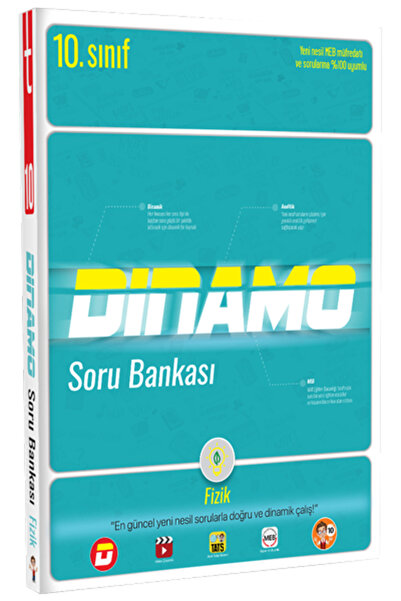 Tonguç Yayınları Tonguç 10. Sınıf Fizik Dinamo Soru Bankası Tonguç Akademi