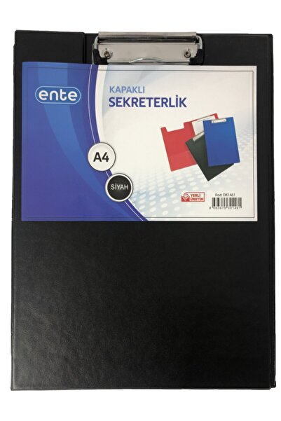 A4 SEKRETERLİK KAPAKLI SİYAH