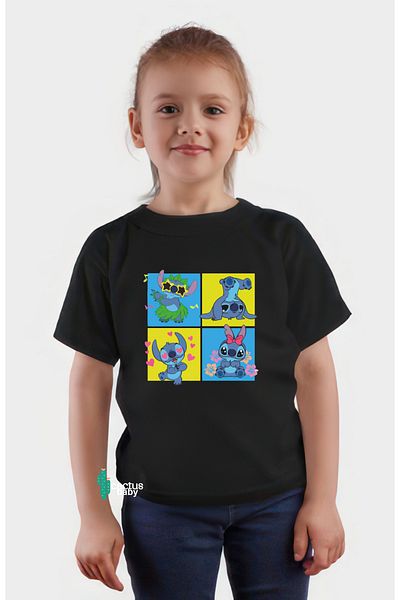 CACTUS COLLECTION TRIUC DE VARĂ PENTRU COPII IMPRIMAT Stitch