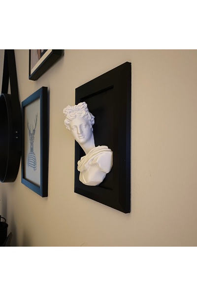 huni Apollon Çerçeve Duvar Dekoru Işık ve Kehanet Tanrısı Apollo 15x20 cm Duvar Dekoru