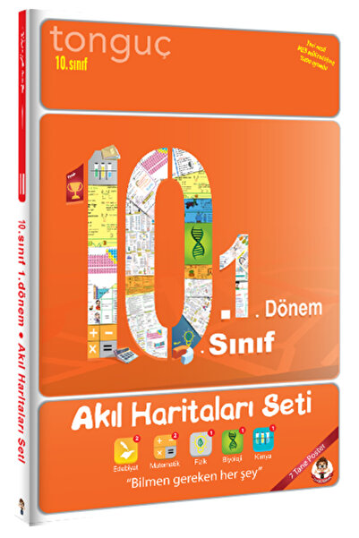 Tonguç Akademi Tonguç 10. Sınıf 1. Dönem 10.1 Akıl Haritaları Seti