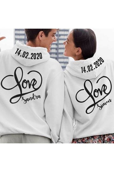 Teknik Lover Couple Combination Sweatshirt - Relaxed Fit