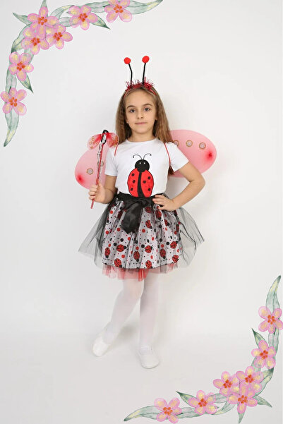 NOBLE STORE Στολή Tutu Φούστα Κοντό μανίκι με μοτίβο μπλουζάκι