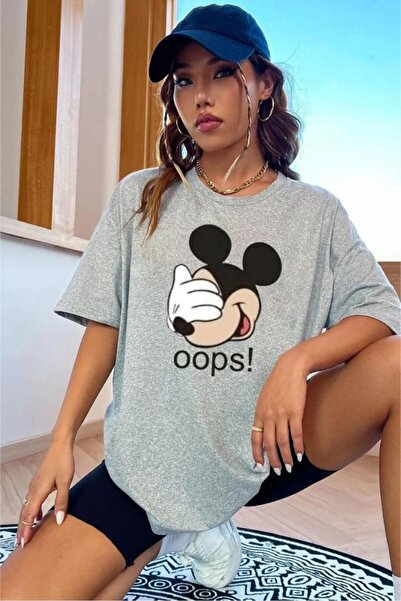 Khione Μπλουζάκι Unisex Design Printed Oversize 100% βαμβάκι