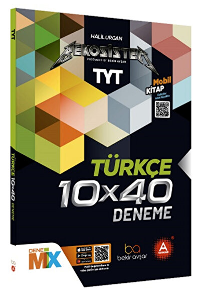A Yayınları Yks Tyt Türkçe Bekosistem 10x40 Deneme Video Çözümlü