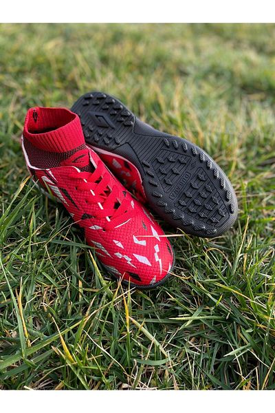 MODVALU Astroturf Football Shoes with Socks