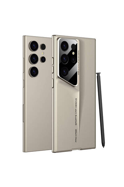 Nezih Case Samsung Galaxy S24 Ultra Uyumlu Ultra İnce Kameralı Korumalı Sert ...