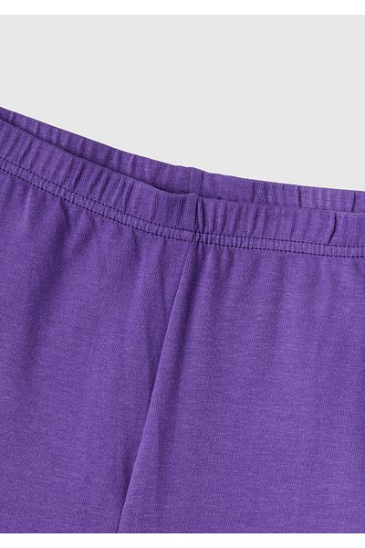 United Colors of Benetton Set pijamale brodate cu logo violet pentru băiat