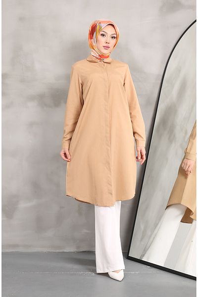 Kirazgym Longshirt Tunika Popeline Stoff
