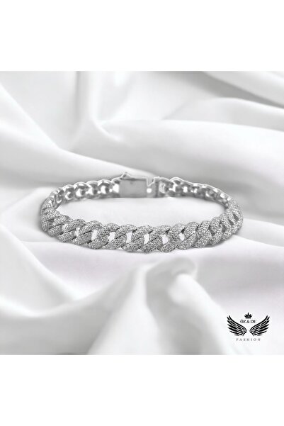 ÖZDE 925 Ayar Gümüş Taşlı Gurmet Bileklik