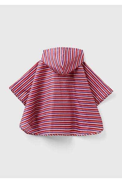 United Colors of Benetton Boys' Red Poncho