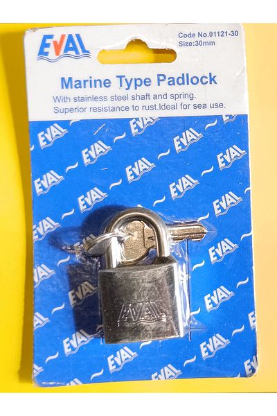 ErolMarin EROL MARIN EVAL Marine Steel Locks W30 x H48 mm