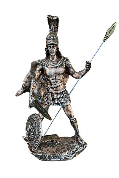 ArtemisDükkan Savaş Cesaret Tanrısı Ares Mars Heykeli 27 Cm