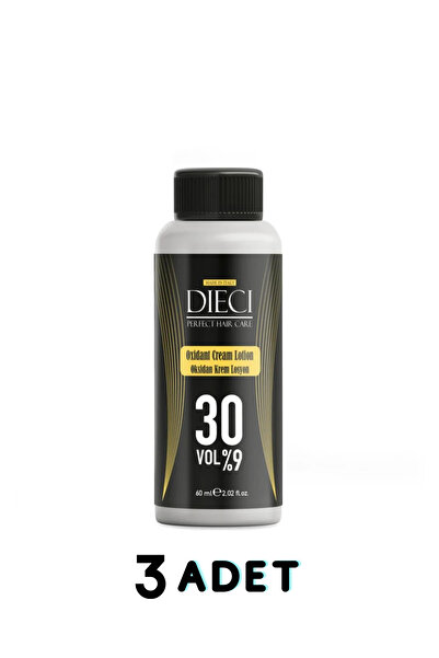 Dieci 3 Adet 60 ml Oksidan 30 Vol