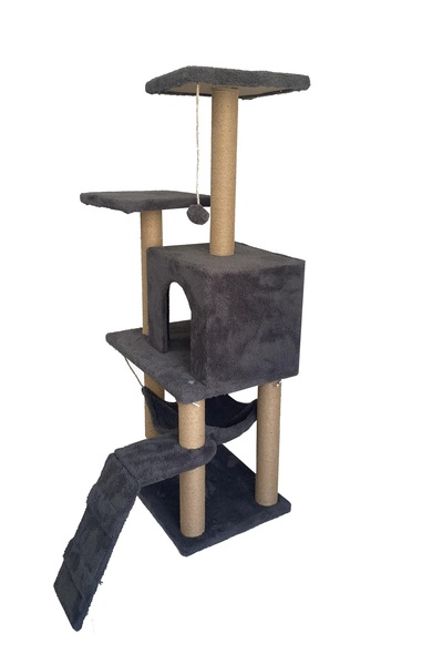 Nursoft Luxury Cat Playhouse with Hammock and Nest