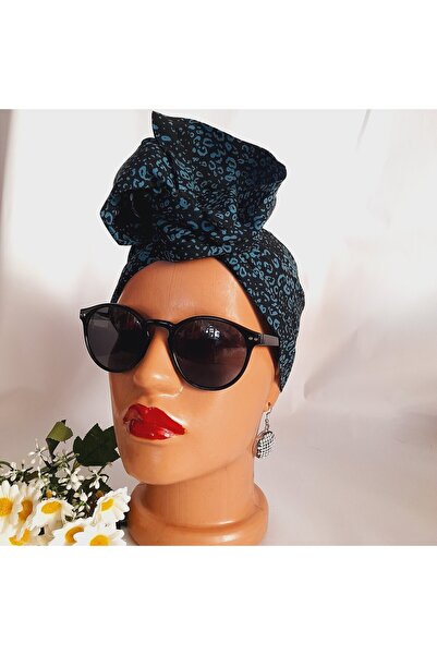 oben hobi إكسسوار شعر باندانا سلكي على الطراز الأفريقي، مشبك من القماش للنساء