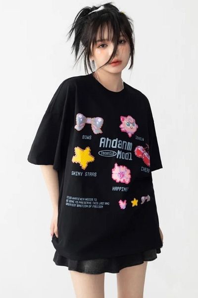 EFBUTİK Black Unisex Ahdanm Mod1 T-Shirt