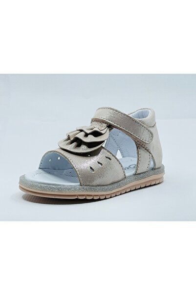 Perlina Leather and Orthopedic Sole Girl's Sandals