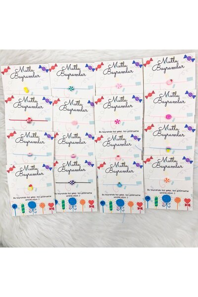 HOBİREYON 10 أساور للعطلات السعيدة / هدية للعطلات