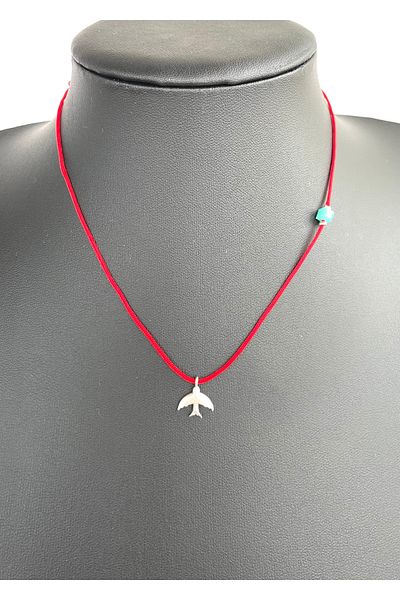 Concept HuBuTU Gift Minimal Red Infinity Rope Necklace