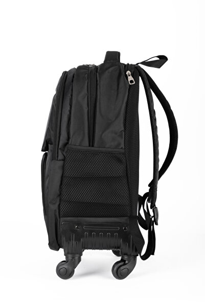 BAGWELL 4 Tekerli Laptop Bölmeli Sırt Çanta ve Okul Günlük Sırt Çanta Seti