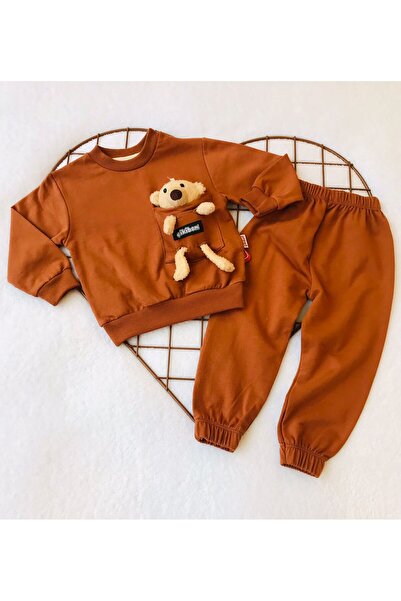 Kids Bottom Top Set with Teddy Bear Seasonal