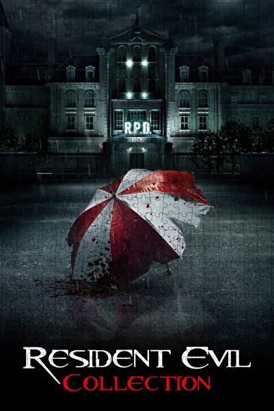 Jeronkarji Resident Evil Collection Film Posterinin 500 Parça Puzzle Yapbozu K96