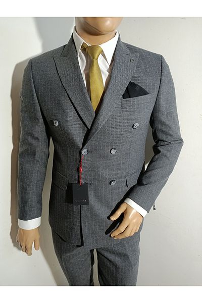 ATLIHAN Slimfit double-breasted suit