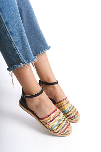 Moda Değirmeni Women's Black Sandals BG1080-123-0002