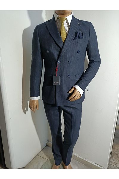 ATLIHAN slimfit διπλό κοστούμι