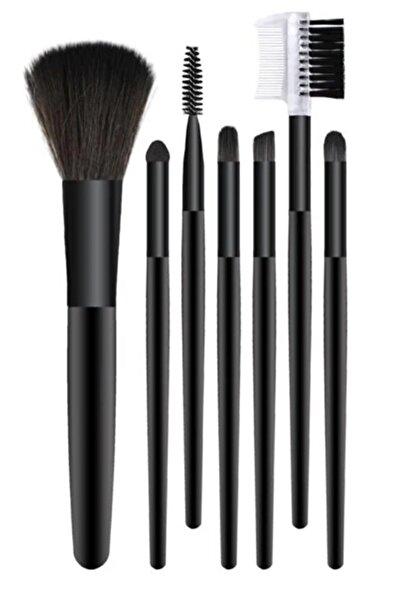 SHILOX Set četkica za šminku od 7 delova, crna boja