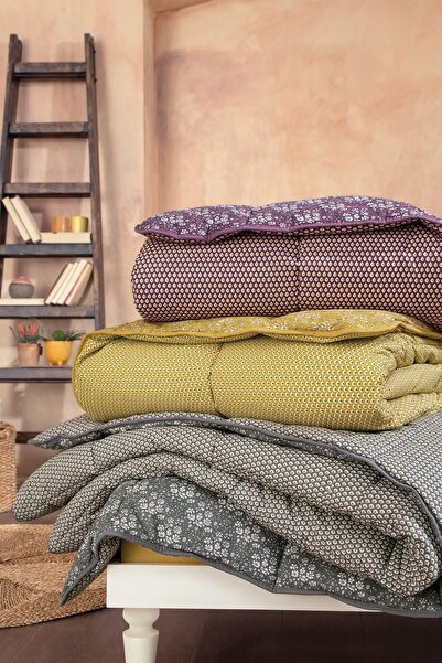 Yataş Mix&Match Thalia Single Quilt - Plum - 300 Gr