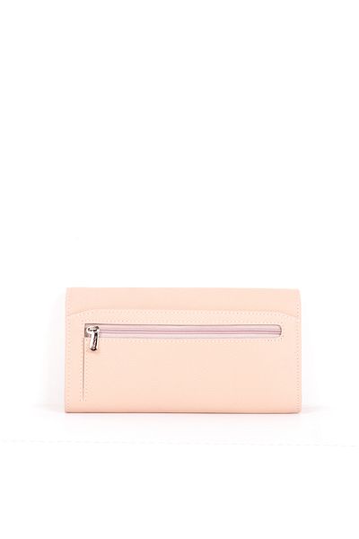 Eminsa Powder Genuine Leather Women's Magnetic Cover Wallet