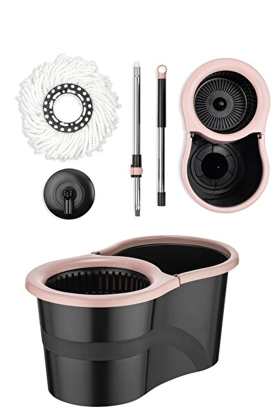 CHEAP STORE Kovalı Mop, Otomatik Mop Paspas Seti, Temizlik Paspas, 13 Litre Mop