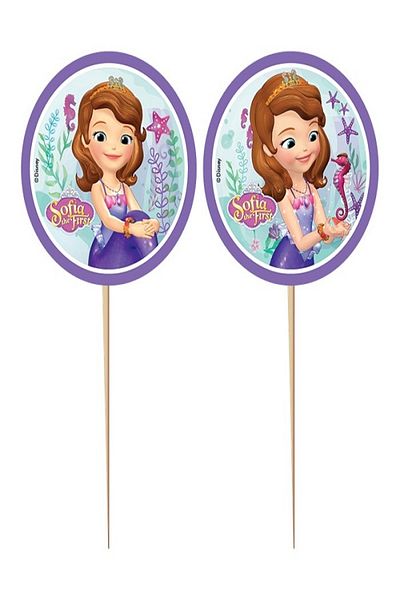 Kazanabil 10-Piece SOFIA THE FIRST Themed PARTY SHOTTLE