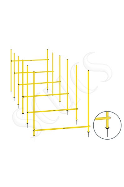 SCUCS SLALOM SET NAILED YELLOW